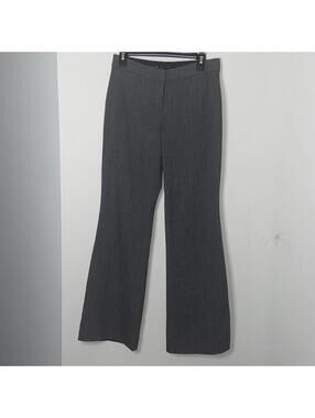 Express Design Studio Editor Pants Grey Plaid Work Career Office Trouser